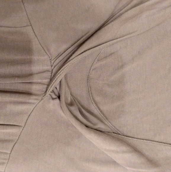 Matilda Jane S Garnet Hill Women XS Outfit London Ruffle Legging Dress Grey - Picture 6 of 15